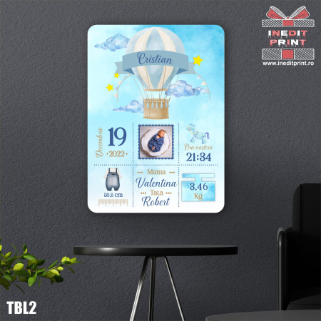 Tablouri - Tablou personalizat Baby Boy TBL2