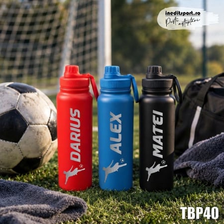Bidoane si termosuri sportive - Termos 1L sport personalizat TBP40