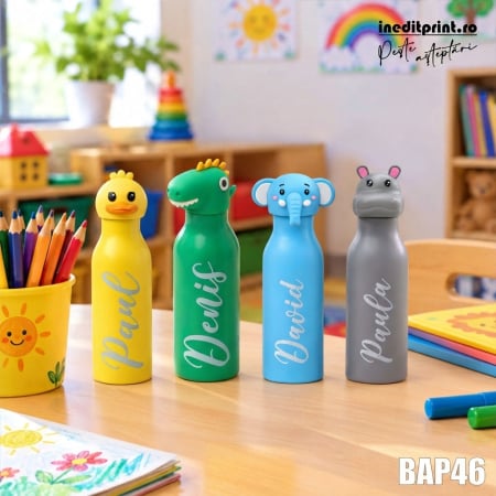 Bidoane si termosuri - Termos personalizat cu nume BAP46