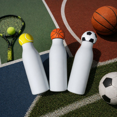 Bidoane sportive - Termos sport, cu capac de minge TBP25