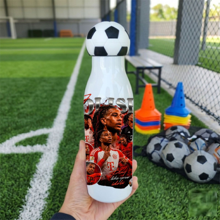 Cadouri Sportive - Termos sport, cu capac de minge fotbal TBP33
