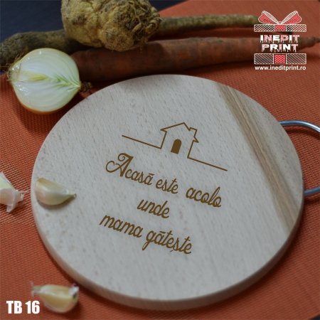 Tocător personalizat cu mâner Acasă TB16 [1]