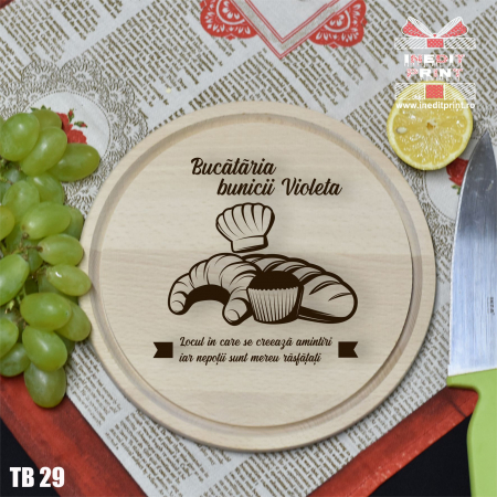 Tocător personalizat Bucătăria bunicii TB29
