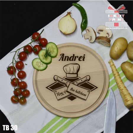 Tocător personalizat King of the kitchen TB30 [1]