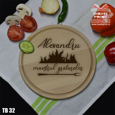 Tocător personalizat Maestrul grătarelor TB32