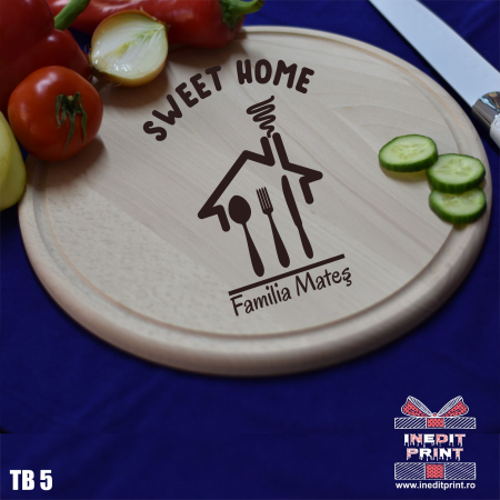 Tocător personalizat Sweet home TB5 [1]