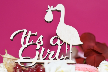 Toppers - Topper Personalizat It`s a girl TC13