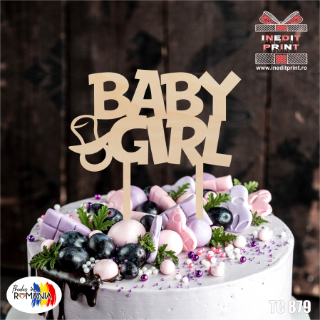 Aniversari copii - Topper tort Baby Girl/Boy TC879
