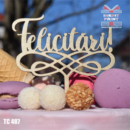 Absolvire - Topper tort Felicitari TC487