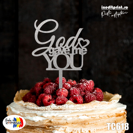 Topper tort God gave me you TC618 [1]