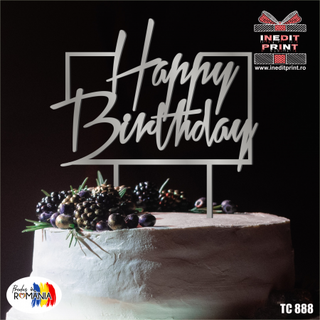 Topper Tort Happy Birthday TC888 [7]