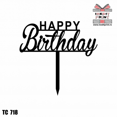 Topper tort Happy Birthday TC718 [5]
