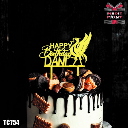 Diverse - Topper Tort Happy Birthday TC754