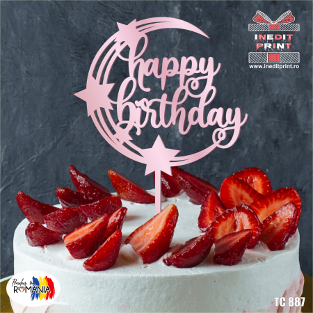 Topper tort Happy Birthday TC887 [3]