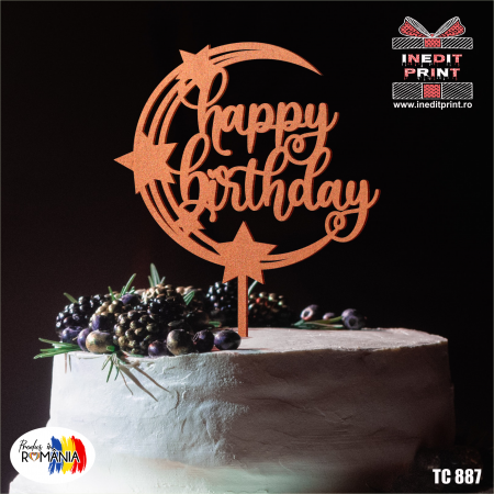 Topper tort Happy Birthday TC887 [8]