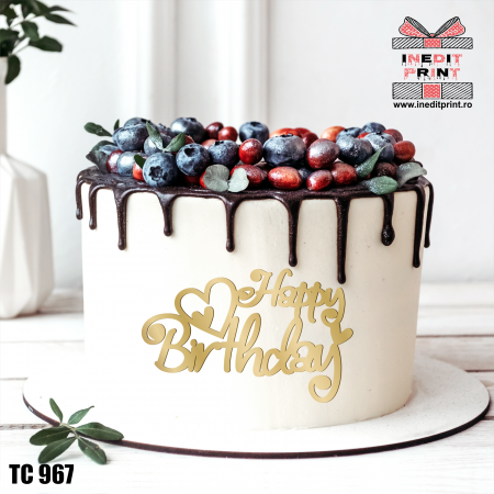 Topper Tort Happy Birthday TC967 [1]