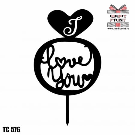 Topper tort I Love You TC576 [3]