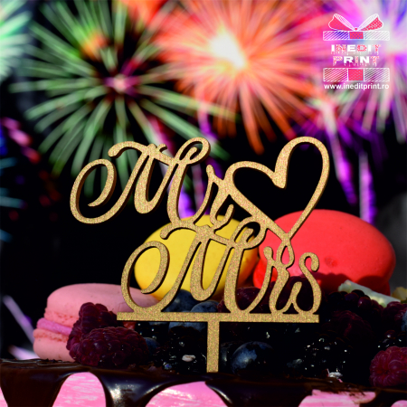 Mr & Mrs - Topper tort Mr Mrs TC79