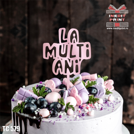 Topper tort La multi ani TC579 [2]