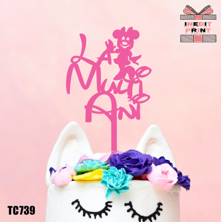 La multi ani - Topper tort La multi ani TC739