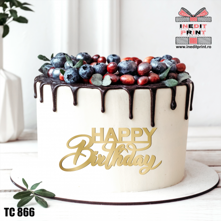 Topper Tort Happy Birthday TC866 [1]