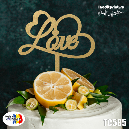 Valentines Day - Topper tort LOVE TC585