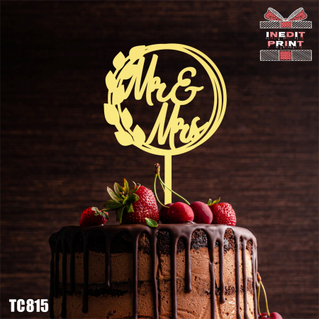 Mr & Mrs - Topper Tort Mr and Mrs TC815