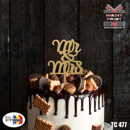 Mr & Mrs - Topper tort Mr & Mrs TC477