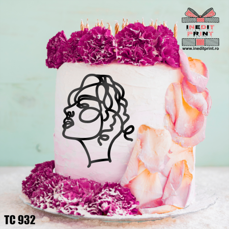 Toppers - Topper Tort Oneline Girl TC932