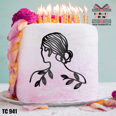 Toppers - Topper Tort Oneline Girl TC941