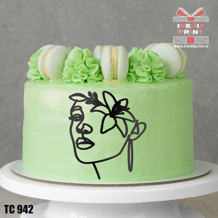 Toppers - Topper Tort Oneline Flori TC942