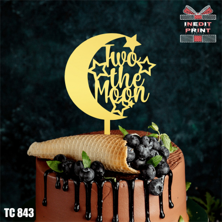 Alte evenimente - Topper Tort Two the moon TC 843