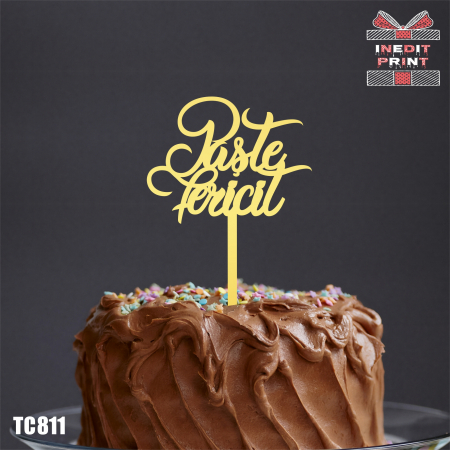 Toppers - Topper Tort Paste fericit TC811