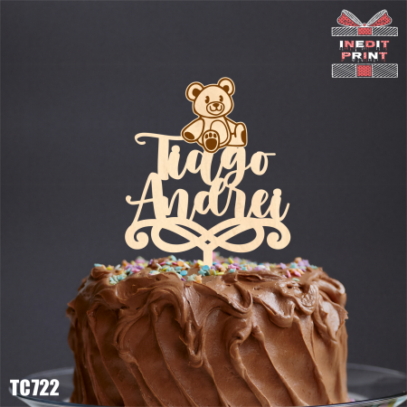 Nume - Topper Tort Personalizat TC722
