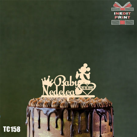 Mickey - Topper tort  Personalizat Copil  TC158