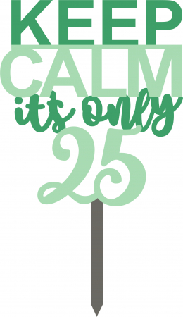 Engleza - Topper Tort Personalizat Keep Calm TC182