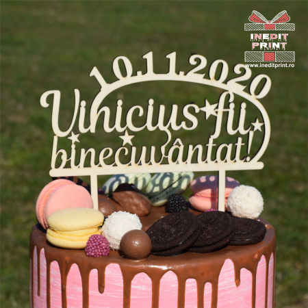 Topper Tort Personalizat Nume  TC196 [1]