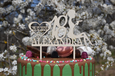 Meserii - Topper Tort Personalizat Nume  TC213