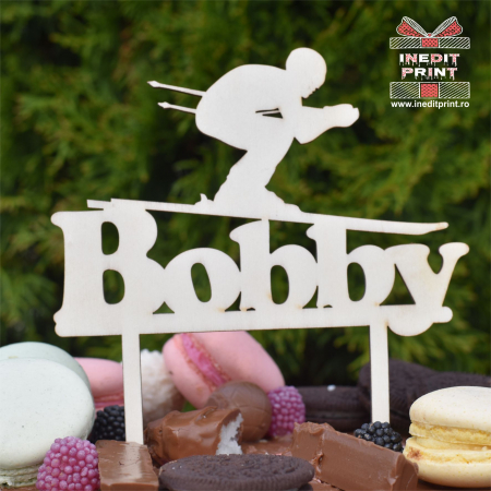 Topper Tort Personalizat  Nume TC246