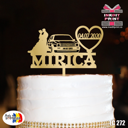 Pasiuni - Topper Tort Personalizat TC272