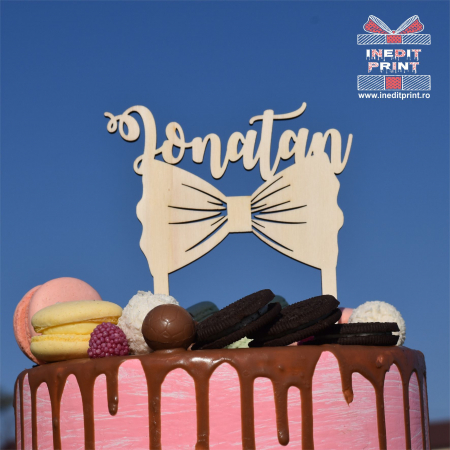 Nume - Topper Tort Personalizat TC299