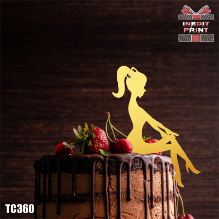 Domnisoara / Domnisor - Topper Tort TC360