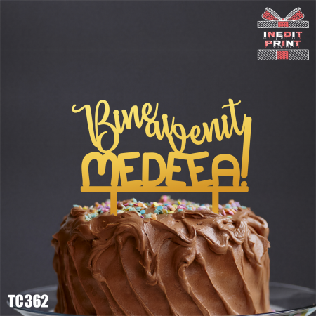 Botez pentru copii - Topper Tort Personalizat TC362