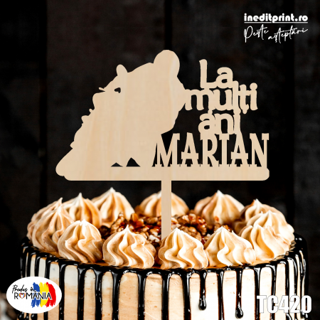Pasiuni - Topper tort Personalizat TC420