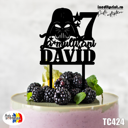 Alte personaje - Topper Tort Personalizat TC424