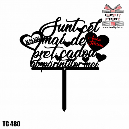 Topper Tort Personalizat TC480 [4]
