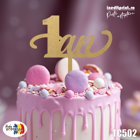 Varsta - Topper tort Personalizat TC502