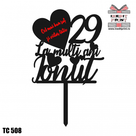 Topper Tort Personalizat TC508 [4]