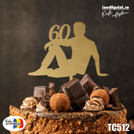 Varsta - Topper tort Personalizat TC512