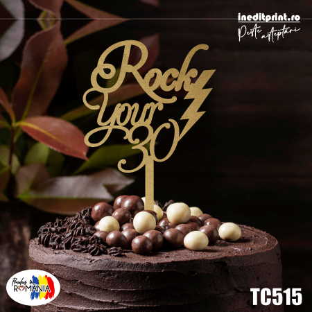 Varsta - Topper tort Personalizat TC515